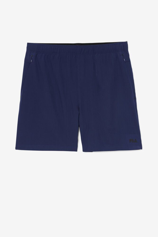 Fila Shorts Mens Navy Finula - Ireland 84921-BEJF